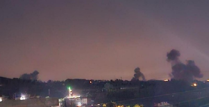 Urgent: The occupation planes launched 3 raids on the town of Nabti al-Fauka, south of Lebanon.