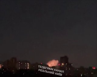 קייב: פיצוצים ושריפות ברחבי העיר