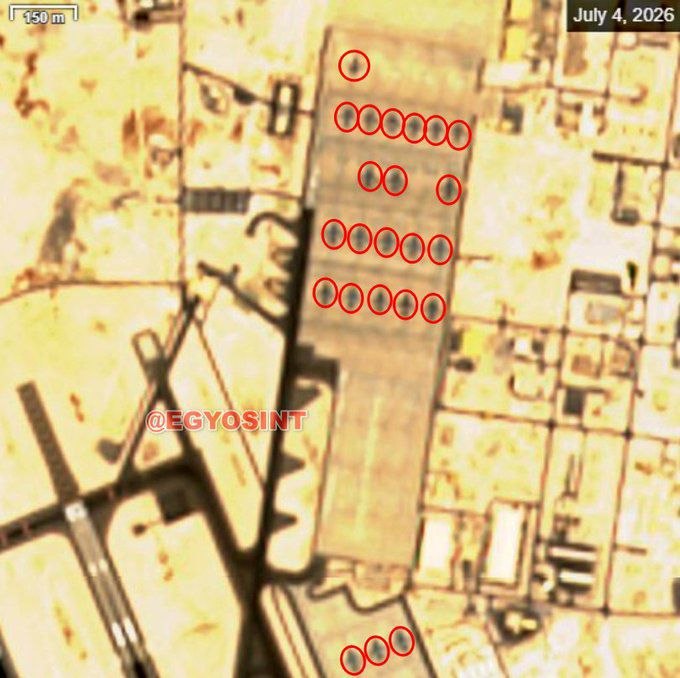 בינתיים, כ-23 מטוסי תדלוק אווירי של חיל האוויר של ארצות הברית מוצבים כעת בבסיס האוויר אל-עדיד בקטאר. רק לפנ…