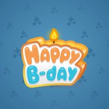 B-Day Candle #102