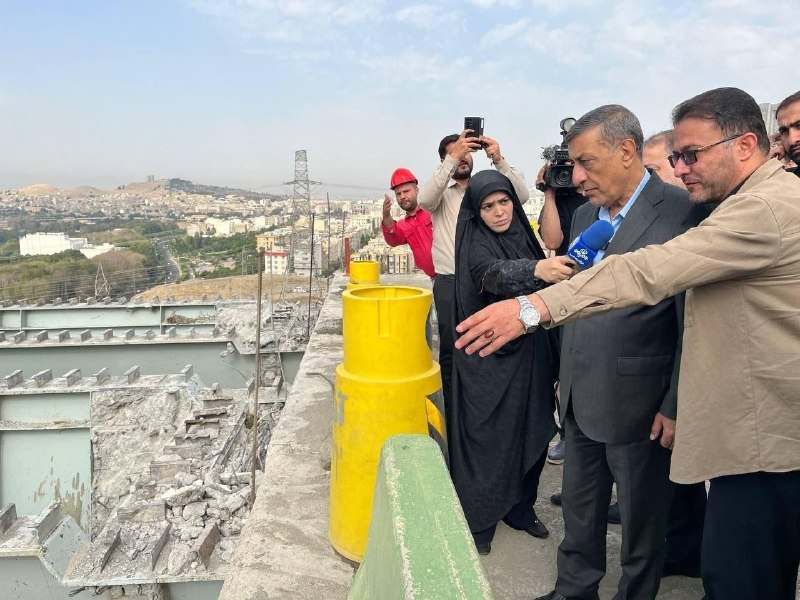 تدبیرپرس: 🔺بازدید معاون اجرایی رئیس‌جمهور از پل B1🔹محمدجعفر قائم‌پناه، معاون اجرایی رئیس‌جمهور که صبح امروز به استان البرز سفر کرد
