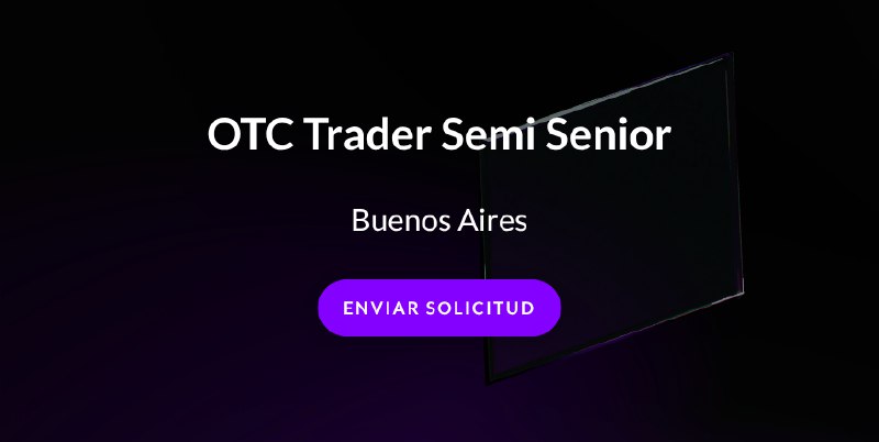 OTC Trader Semi Senior - Ripio