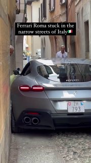 В сети показали, как суперкары «ездят» по улицам Рима.Говорят, чувак на Ferrari 