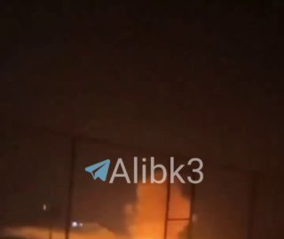 הרגע שבו כוונו מחסנים בטסלוג'ה שבסולימניה, צפון עיראק.