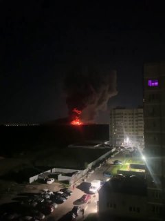 ❗️Fire Point says Ukrainian FP-1 drones struck the Wildberries logistics hub near Novaya Usman in Voronezh region.