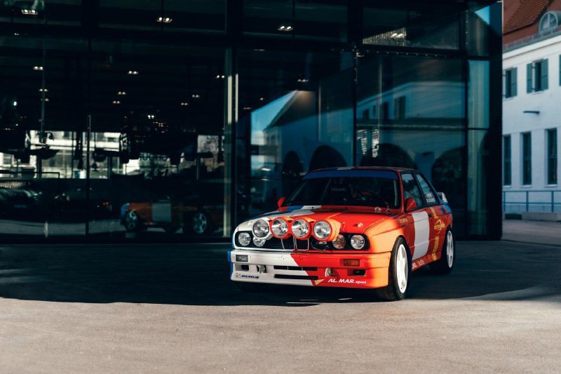 Раллийный BMW M3 E30 для гонок по льду 3