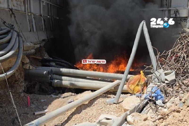 🇮🇱 פיצוצים והפסקת חשמל נרחבת עקב שריפת כבלי חשמל בירושלים כוחות משטרה וכיבוי אש הוזעקו לפני זמן קצר לצומת…