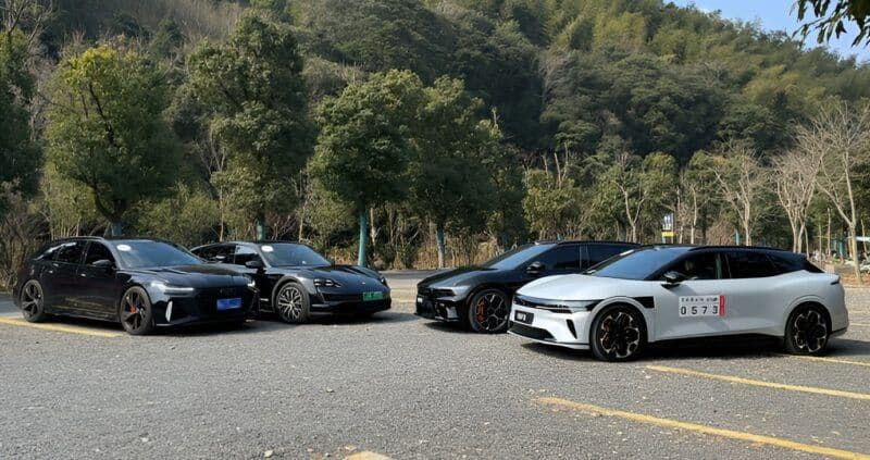 Zeekr испытывает универсал 007 GT вместе с электромобилями Audi и Porsche 4