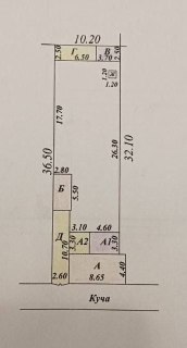 Qurilish uchun 3.8 sotix yer sotiladi (Mo'ljal Qorasuvbo'yi)