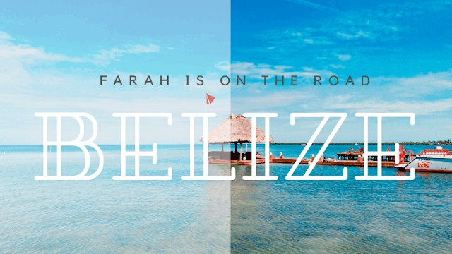 三日快閃中美洲貝里斯