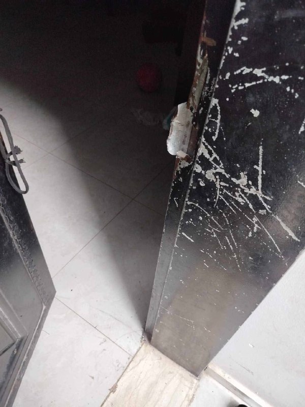 The occupying forces storm the house of the Darouche family near Nissan Park in Wadi Burkin in Jenin