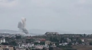 ️🇱🇧🇮🇱 צילומים נוספים מהתקיפה האווירית הישראלית שפקדה את עיריית נבטי אל פאוקה שנמצאת מחוץ לרצועת הביטחון…