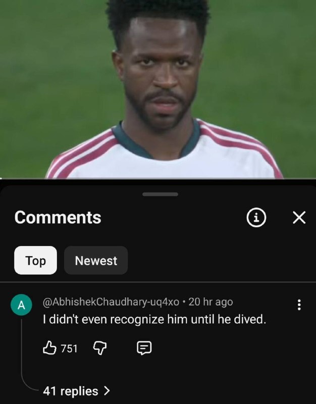 Fotbalł: کامنت یه هوادار رندوم راجب نیو فیس وینی:من اونو نشناختم تا وقتی که دایو زد. ❤️ @Fotball