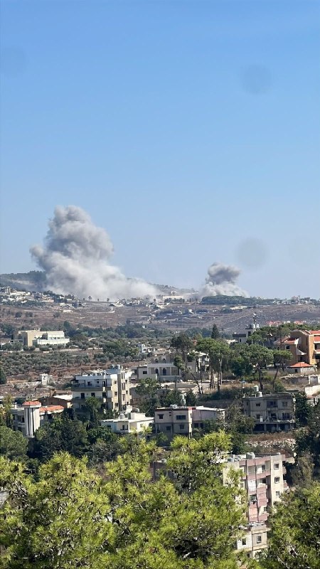 Urgent: The occupation began with three raids on the town of Nabati al-Fauka, south of Lebanon.