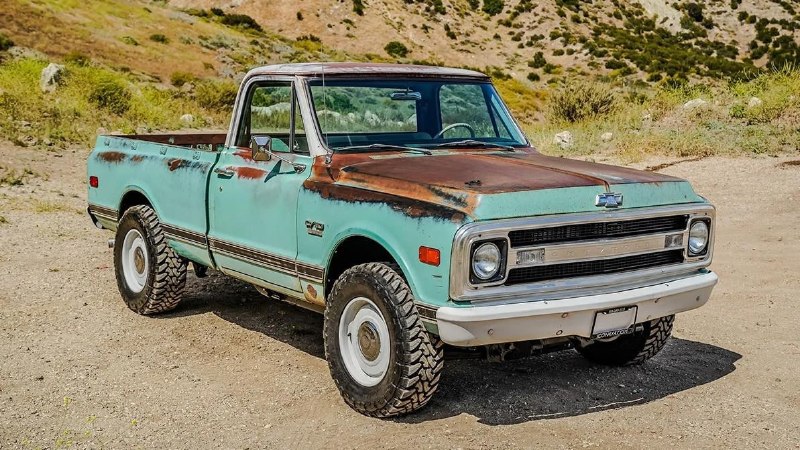 Новый Silverado превратили в классический Chevrolet C10Американское ателье Icon