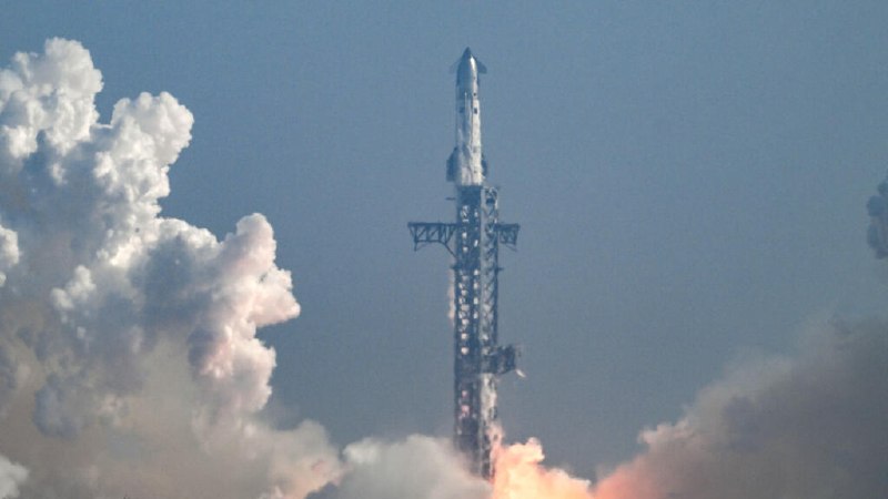 In a new experiment by SpaceX...the Starship rocket prepares to enter Earth orbit for the first time