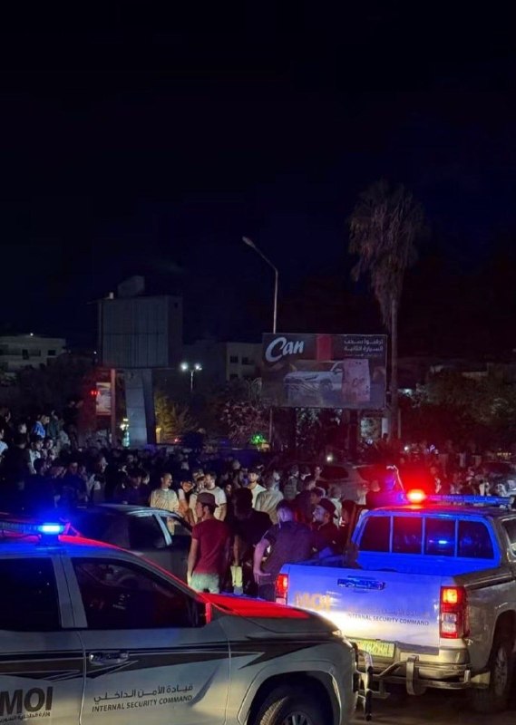 זה היום השני ברציפות... נמשכות המחאות בעיר עזאז, הדוחות את ההחלטה להעלות את מחירי הדלק