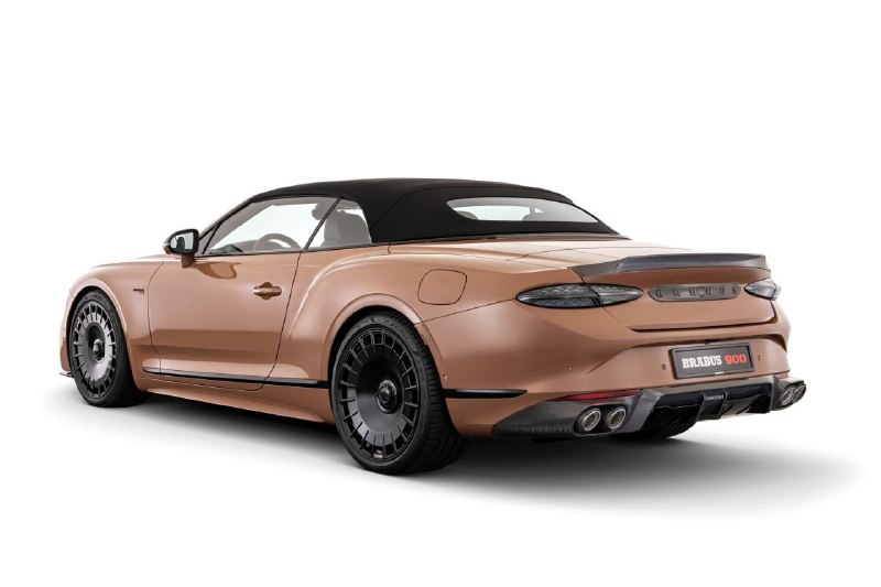 Тюнинг-ателье Brabus впервые доработало Bentley 2