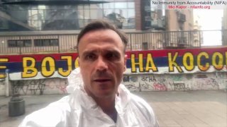 ניקוי" לאחר הבחירות בסרביה מכוון לקוסובו ומלאדיץ' גרפיטי מאז ניצחה רשימת הסטודנטים בבחירות בימי ראשון, פעיל…