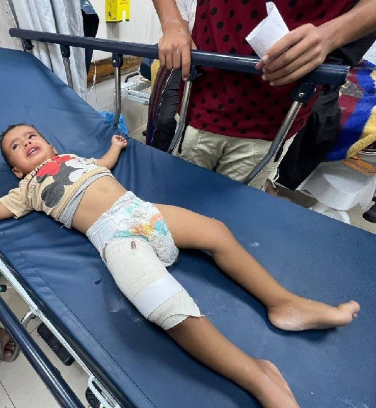 Image from a post by غزة الآن Gaza now