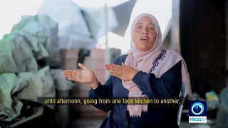לא להיות מסוגלים לספק לילדים שלכם אוכל זה היה אחד הדברים הכי קשים. " האם הפלסטינית סהאם איסמעיל סאלח גאנם מ…