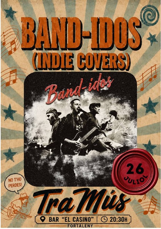 Band-idos en el Tramús Festival