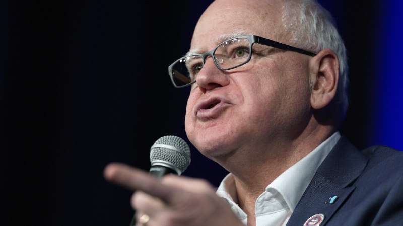 Walz calls Trump a 'tyrant' who is trampling Americans' rights and violating the rule of law