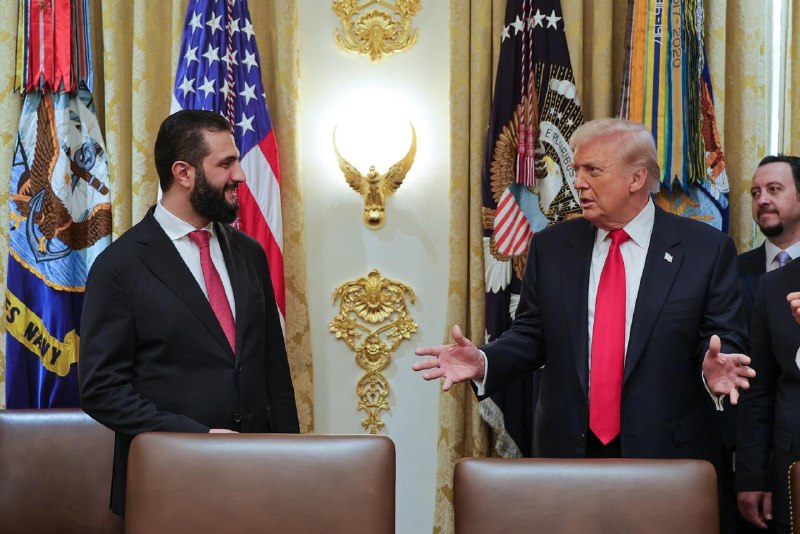 ایران خبر: 🔻ایالات متحده، سوریه را پس از 47 سال از فهرست حامیان تروریسم حذف کرد. 🆔 @iranni_news 🇮🇷