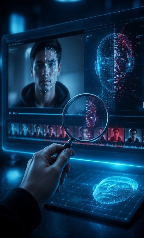 آموزشهای کامپیوتر و موبایل: 🔍 ویدئو واقعیه یا با هوش مصنوعی ساخته شده؟ 🌐 سایت DeepGuard با استفاده از هوش مصنوعی ، تصاویر و ویدئوها را بررسی میکند