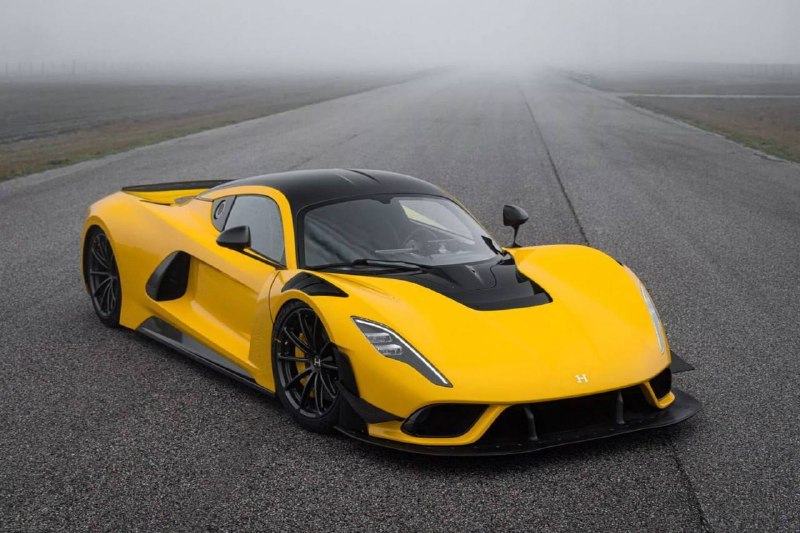 Hennessey Venom F5.Американский «монстр» получил 6,6-литровый V8 на (!) 2031
