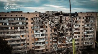В результате удара по Киеву погибли девять человек, 46 пострадали, среди них пятеро детей, сообщил глава городской администрации.