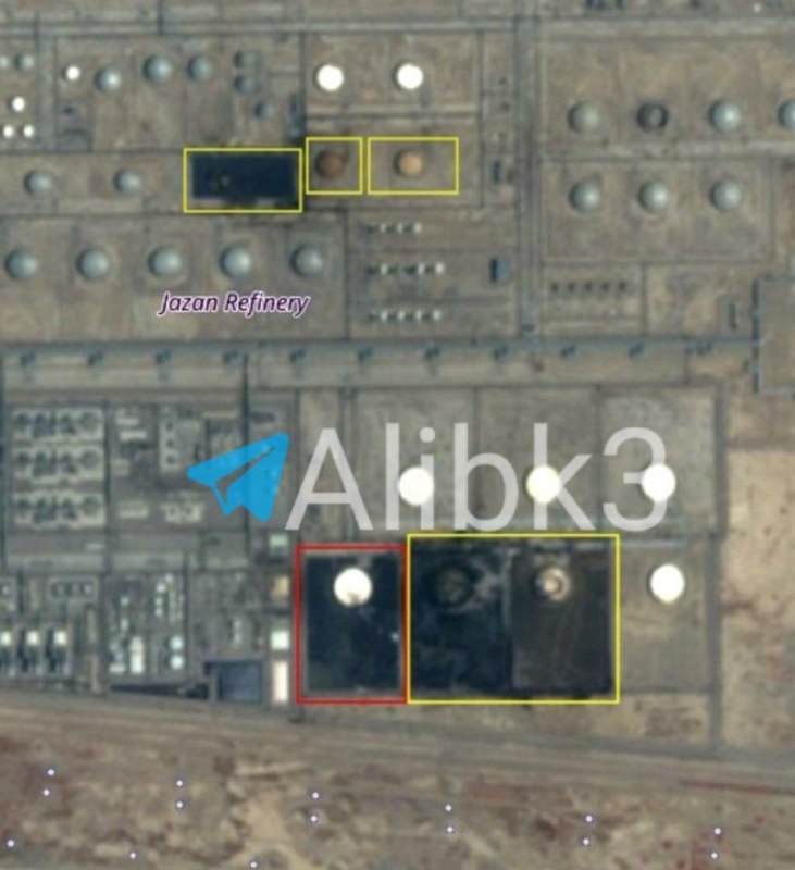 נזק חדש מופיע בבית הזיקוק בג'אזאן בדרום ערב הסעודית, בעקבות תקיפה של מזל"ט תימני, בעוד שתמונות לוויין חושפו…