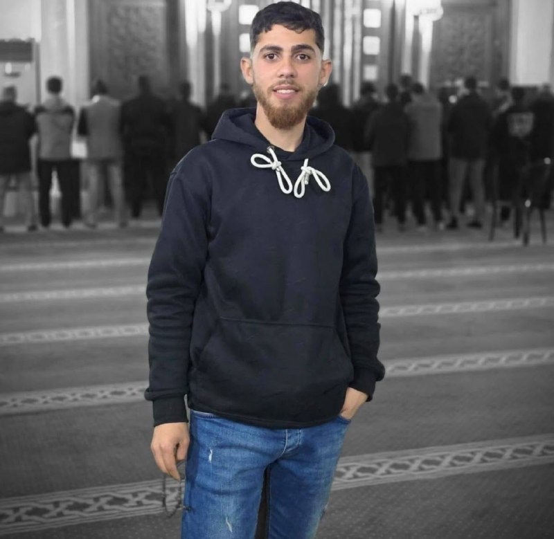 استشهاد الشاب أحمد بلال الكفارنة بإصابة من قصف إسرائيلي