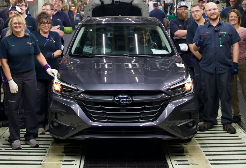 Subaru завершила производство седана Legacy после ...