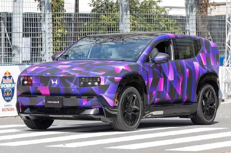 Honda сделала публичный показ электрокроссовера 0 SUV 2