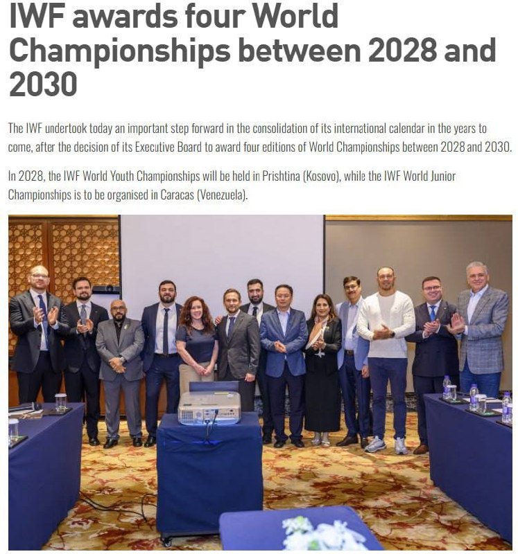 לראשונה מאז 2022, רוסיה קיבלה את הזכות לארח תחרות בינלאומית גדולה בספורט אולימפי. אליפות העולם בהרמת משקולו…