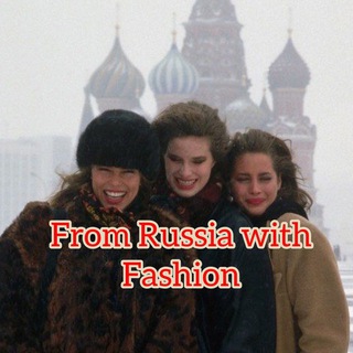 Telegram profile photo for FROM RUSSIA WITH FASHION