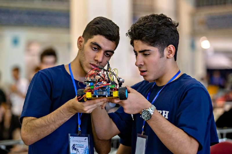 📸 The 20th edition of the RoboCup open robotics tournament of Iran