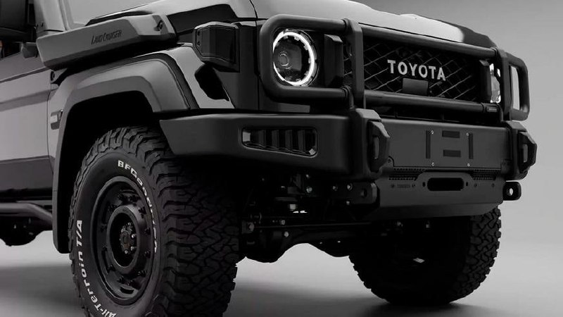 Тюнинг-ателье PVS Automotive доработало Toyota Land Cruiser 70 2