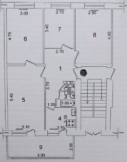 Продаётся квартира на Ц-5 (массив киёт)