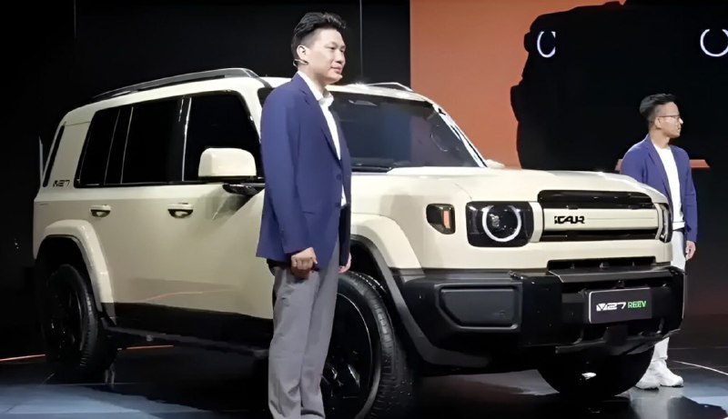 Chery iCar V27 выходит на международный рынок под именем iCaur