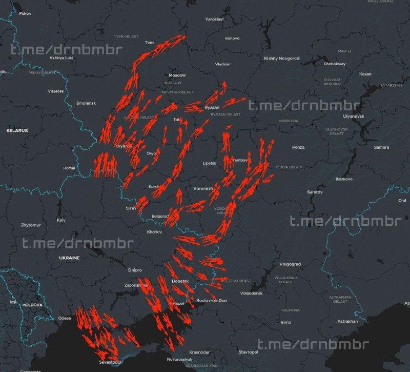 🔴במקביל, התקפות המל"טים הנרחבות של אוקראינה על רוסיה&33;