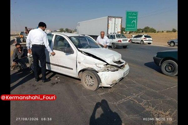 کرمانشاه فوری: مدیرعامل هلال‌احمر کرمانشاه از مصدومیت ۲ نفر در تصادف تیبا و پژو ۲۰۶ در محور کرمانشاه–ماهیدشت خبر داد🏙 @Kermanshahi_Four