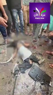 قصف يخلّف مشاهد قاسية في غزة