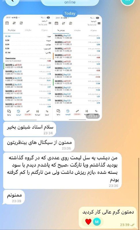خبر آنی: 📊 نتایج عالی اعضای VIP؛ دیدن این عملکرد واقعاً لذتبخشه 😍