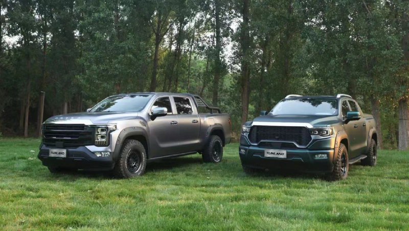 Китайские пикапы в стиле Ford F-150 и RAM 1500 поступили в продажу в России