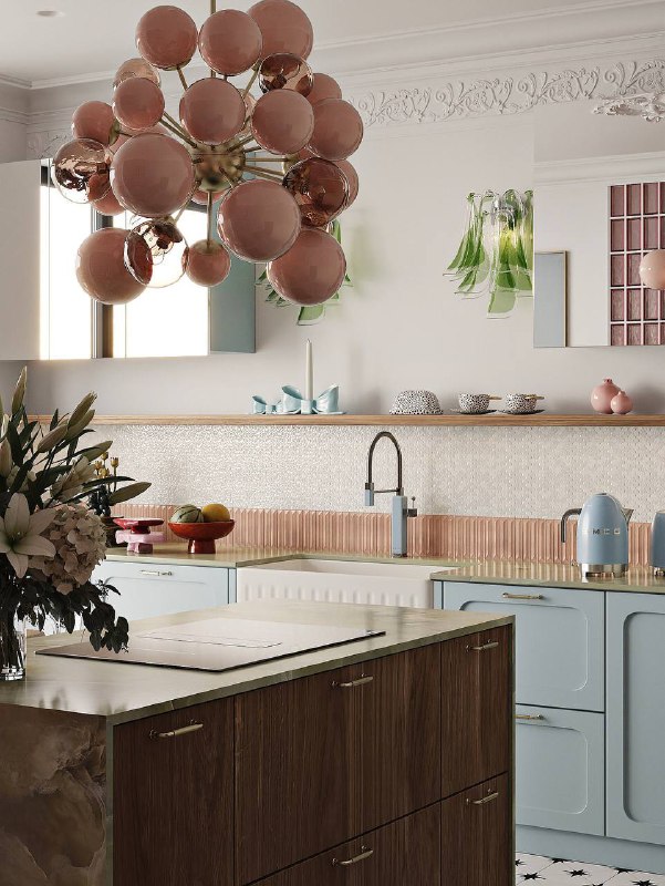 Этот проект квартиры называется Брызги шампанского . Как вам? Дизайн Студия Insha - изображение 5 - этот, проект, квартиры