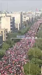 רחובות טהראן מלאים במיליוני אבלים על המנהיג ההרוג אימאם חמינאי