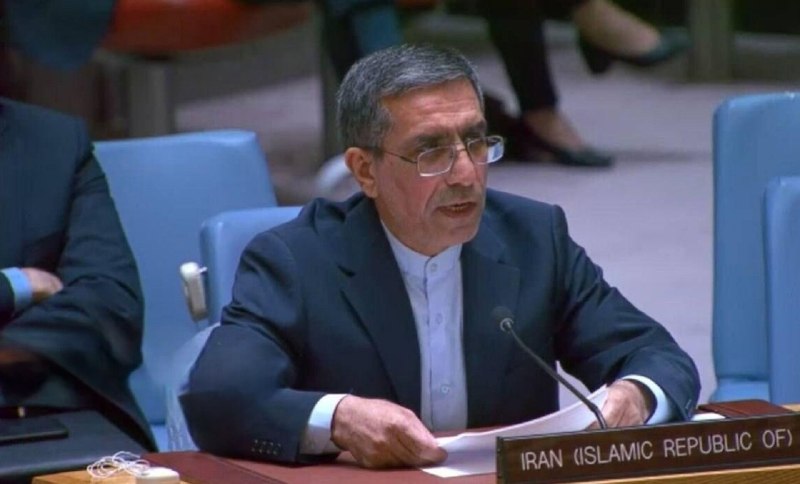 اخبار ایران ✔: سفیر ایران: دولتها اقدامات قهری یکجانبه آمریکا را رد و محکوم کنندسفیر و معاون نمایندگی ایران در سازمان ملل با هشدار درب