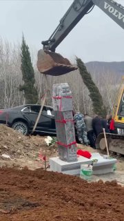 В Китае мужчине запретили закопать Mercedes-Benz рядом с умершим родственником ���